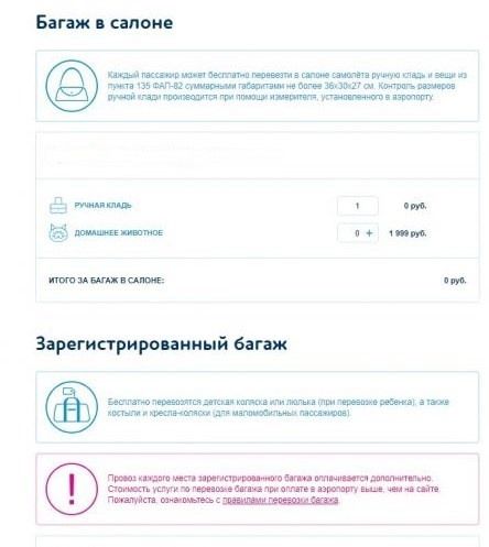 Как зарегистрироваться на рейс авиакомпании Победа