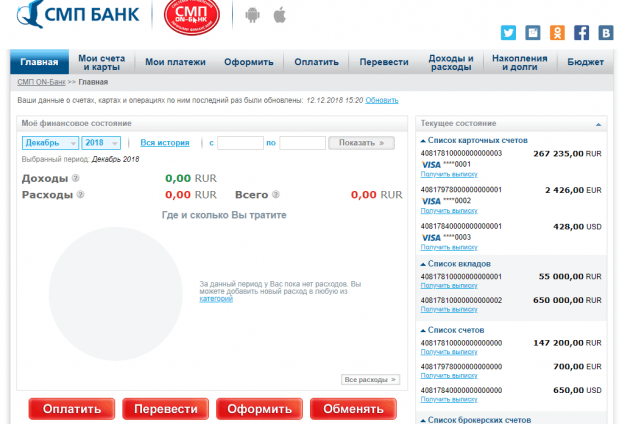 Как войти в личный кабинет СМП Банк Онлайн для физических и юридических лиц Как войти в личный кабинет СМП Банк Онлайн для физических и юридических лиц