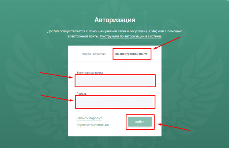 Как войти в личный кабинет природопользователя Росприроднадзора