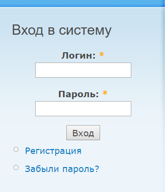 ВГАПО &mdash; личный кабинет