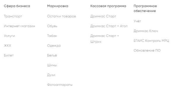 Пошаговые инструкции по ЛК Дримкас