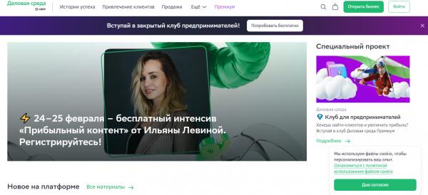 Как войти в личный кабинет сервиса Дасреда (Деловая среда) &ndash; пошаговая инструкция