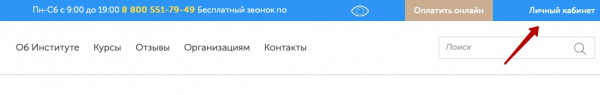 Пошаговые инструкции по ЛК Института современного образования Пошаговые инструкции по ЛК Института современного образования