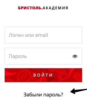 Пошаговые инструкции по ЛК Академия Бристоль